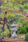 Stone lantern, Kenrokuen Garden, Kanazawa, Japan Art Print